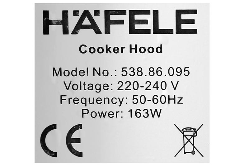 Máy hút mùi áp tường Hafele HC-BI70B 538.86.095 12