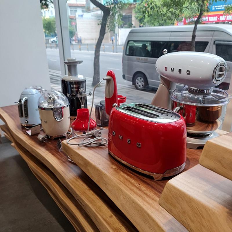 Máy nướng bánh mỳ 2 lát Smeg TSF01RDEU 535.43.669 7