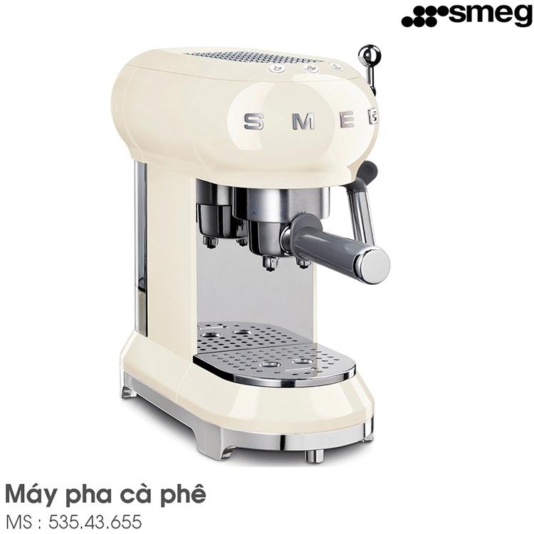 Máy pha cà phê Smeg ECF01CREU 535.43.655 4