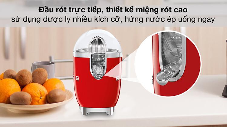 Máy vắt nước cam Smeg CJF01RDEU 535.43.649 5