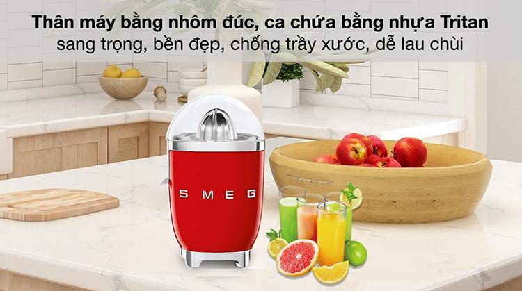 Máy vắt nước cam Smeg CJF01RDEU 535.43.649 9