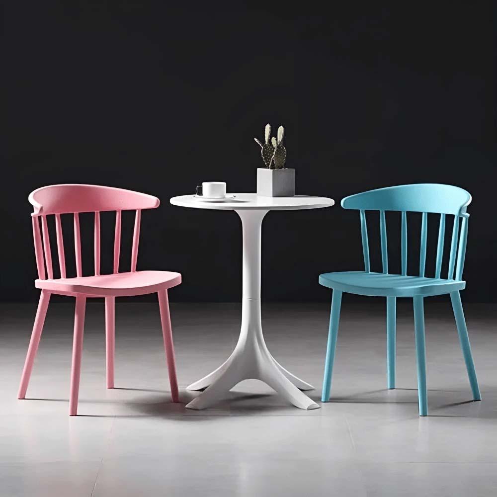 Bàn cafe tròn nhựa đúc cao cấp ST3055 5