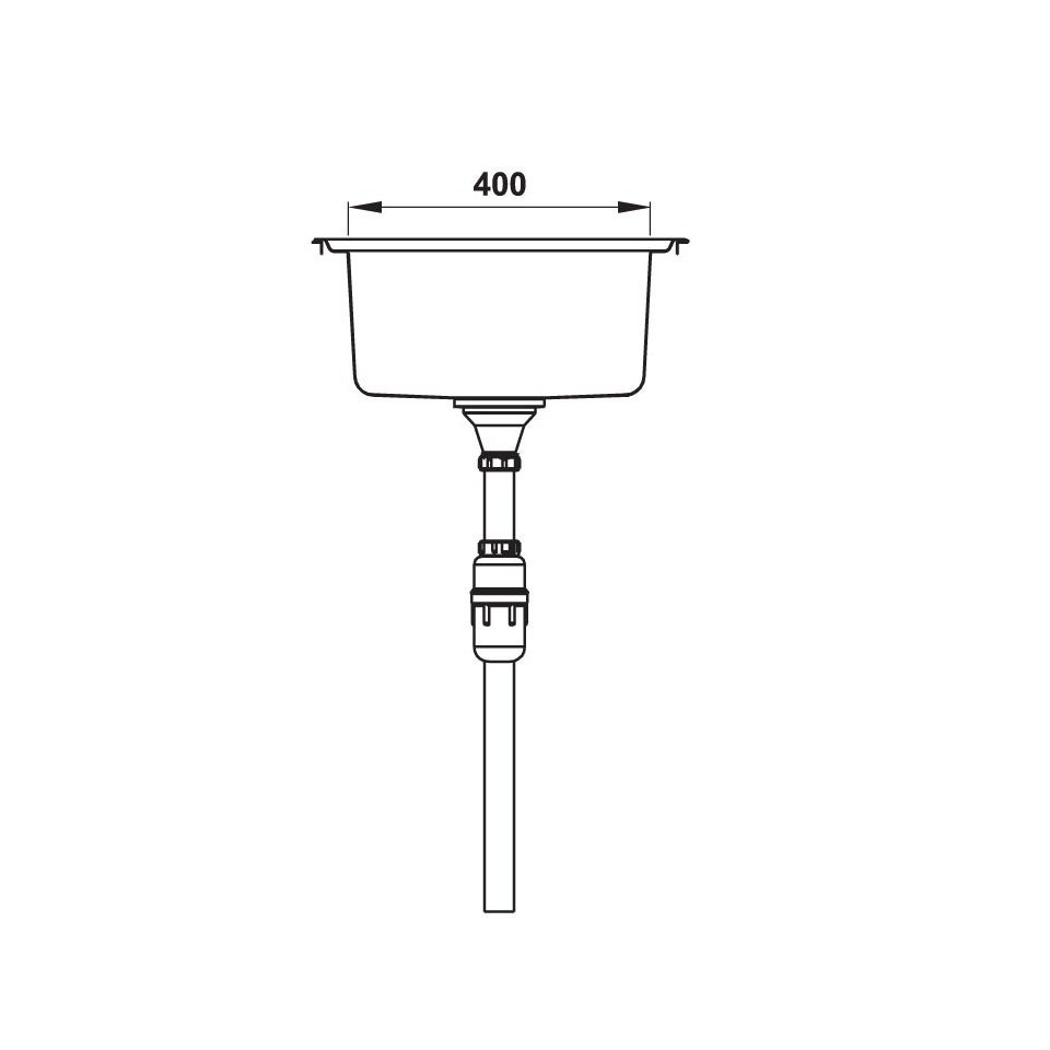 Chậu bếp Inox có bàn ráo nước Hafele 567.20.266