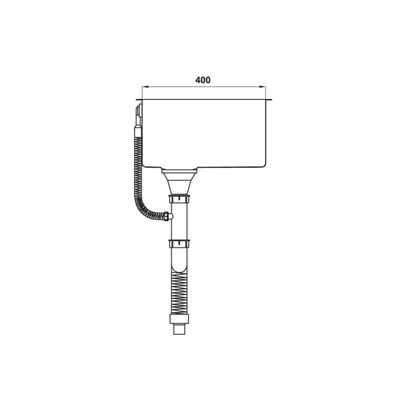 Chậu Inox HS21-SSN1S60 Hafele 567.96.300
