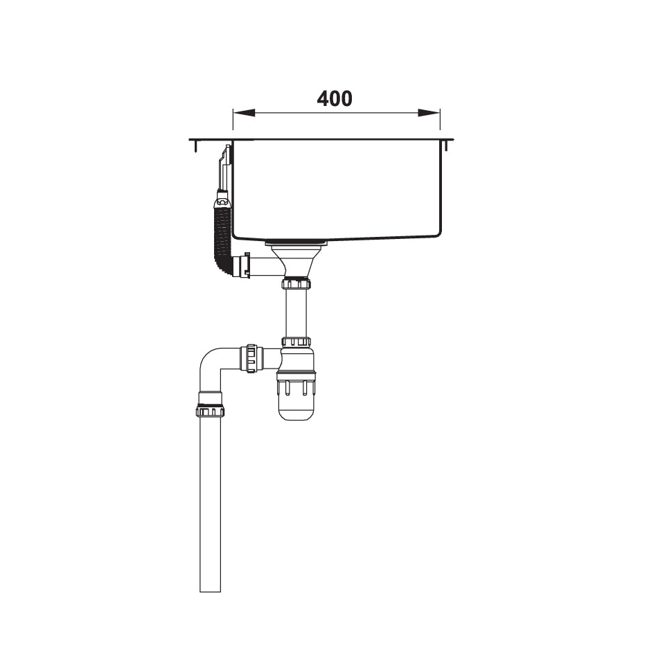 Chậu rửa bát đôi Inox HS-SD8851 Hafele 567.20.537