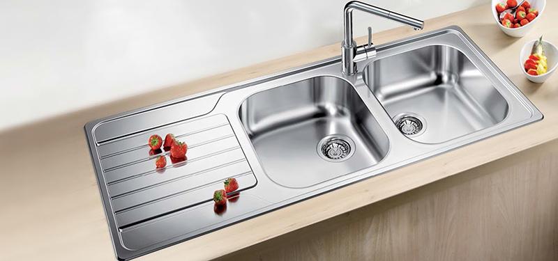 Chậu rửa chén inox BLANCO INOX DINAS 8S Hafele 570.27.209 4