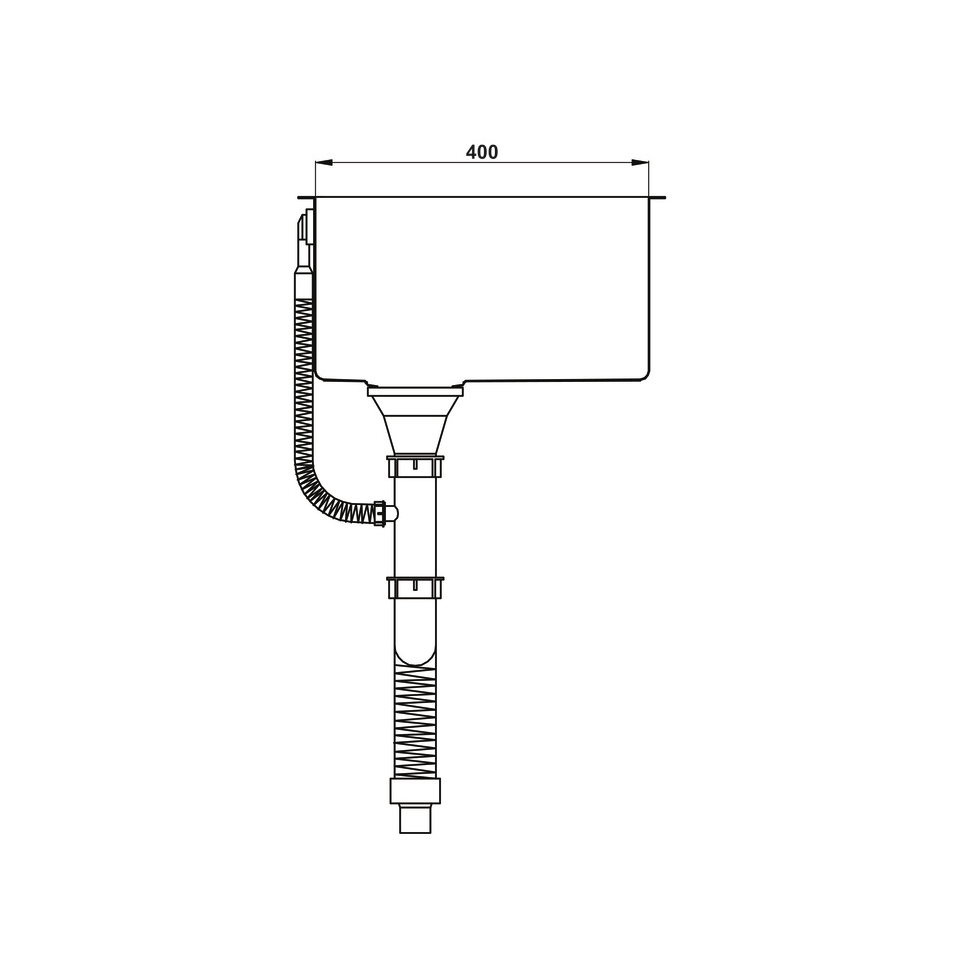 Chậu rửa chén Inox HS22-SSN2S90P Hafele 567.94.000