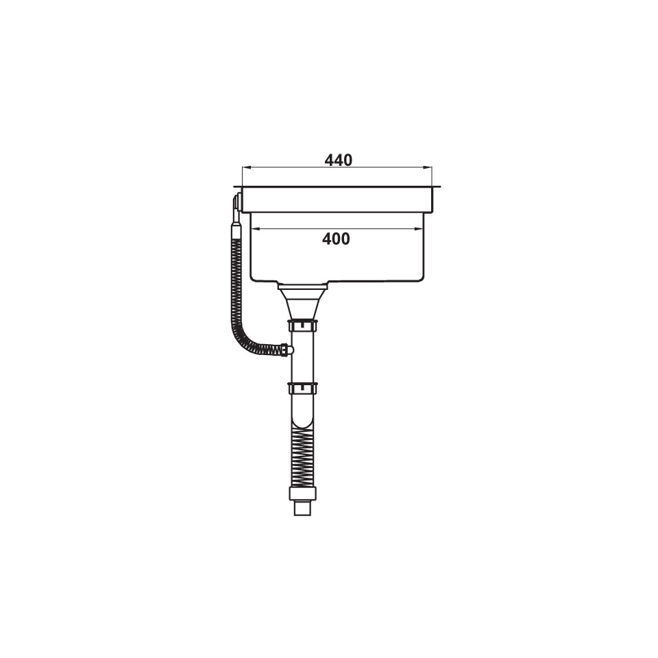Chậu rửa Inox HS21-SSD2S90M Hafele 567.94.040