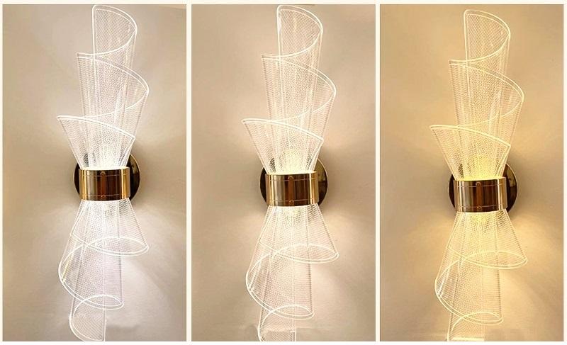 Đèn gắn tường acrylic kiểu bó hoa độc đáo HSL230