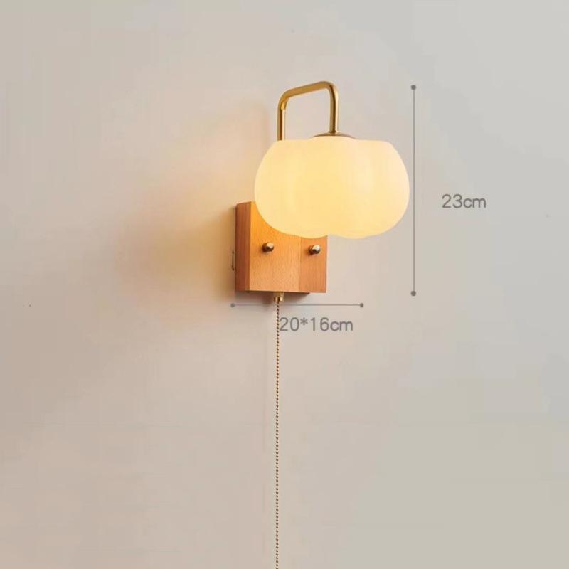 Đèn gắn tường phòng ngủ hình hoa bông gòn ZDL1601