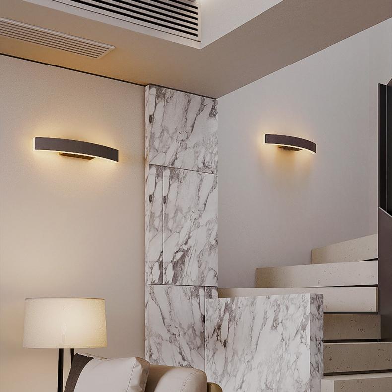 Đèn hắt tường vòng cung độc đáo DZ4951