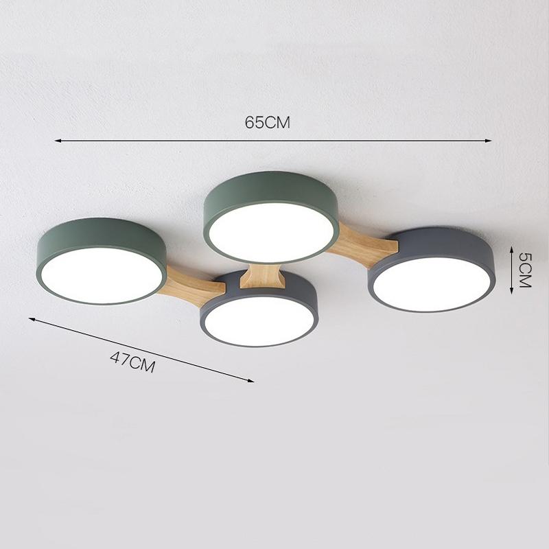 Đèn ốp trần kiểu liên kết nghệ thuật sáng tạo SBS6183