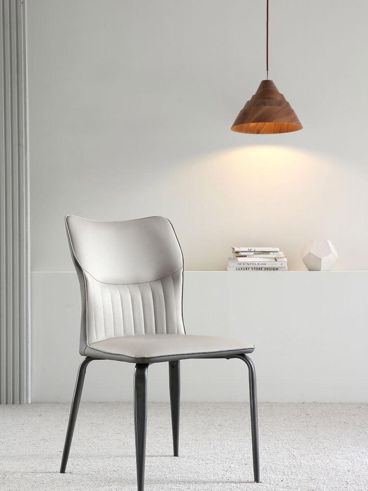 Ghế ăn tựa lưng tối giản kiểu Bắc Âu LXY8234 6