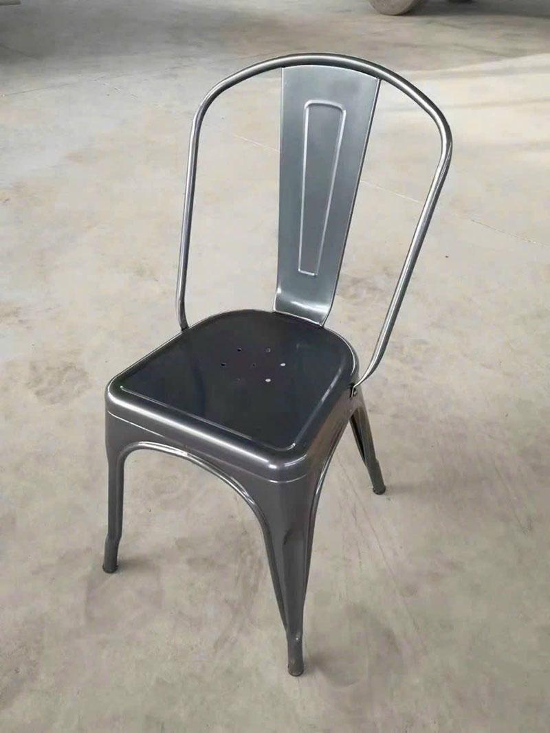 Ghế bàn ăn tựa lưng khung sắt hiện đại ST1518 10