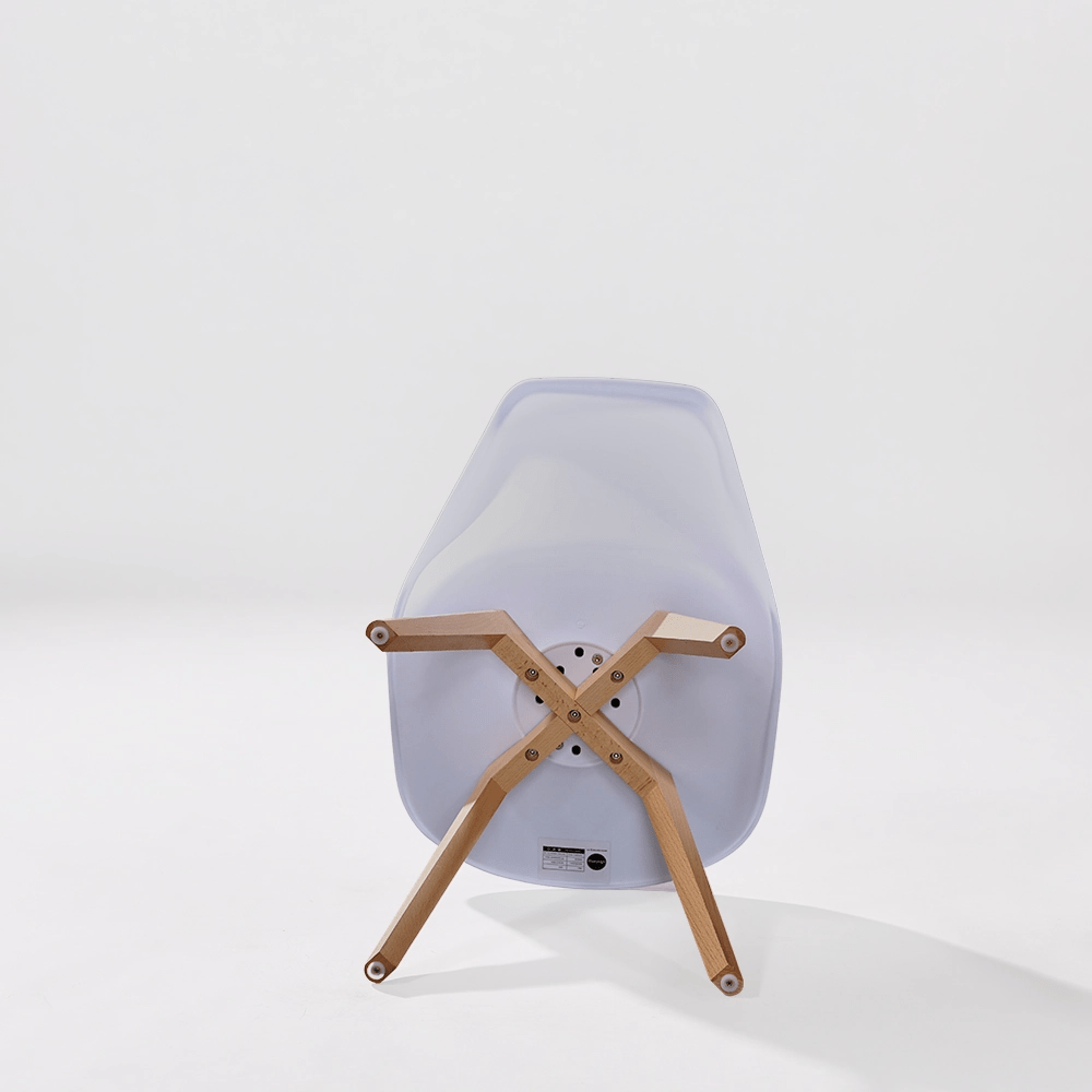 Ghế cafe Eames chân gỗ hiện đại ST3003