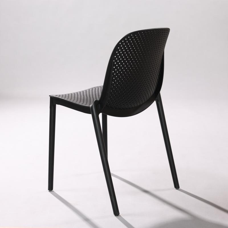 Ghế nhựa tựa lưng trang trí ngoài trời ST3016
