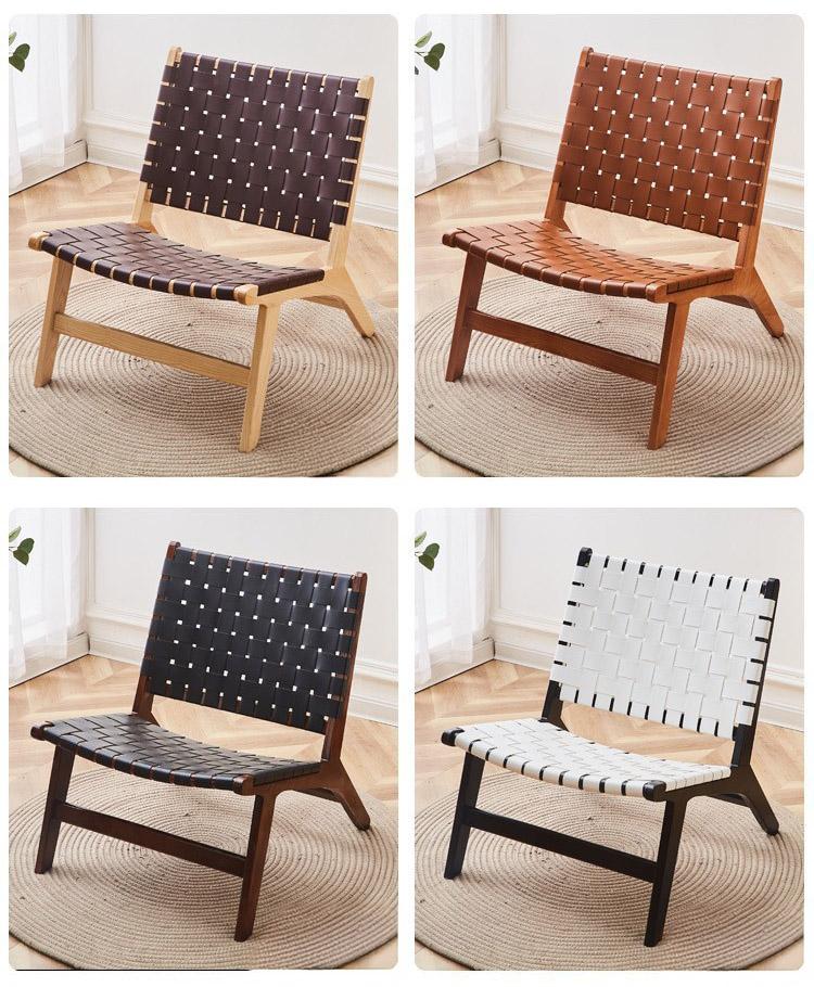 Ghế thư giãn khung gỗ đan mây tự nhiên AW1733 9