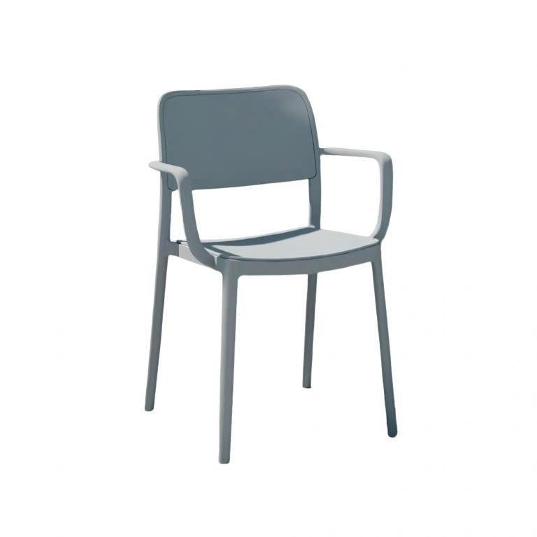 Ghế tựa lưng nhựa quán cafe ngoài trời ST3054 4