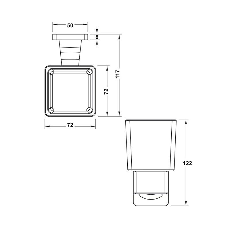 Chậu rửa Inox HS21-SSD1S60 Hafele 567.94.010