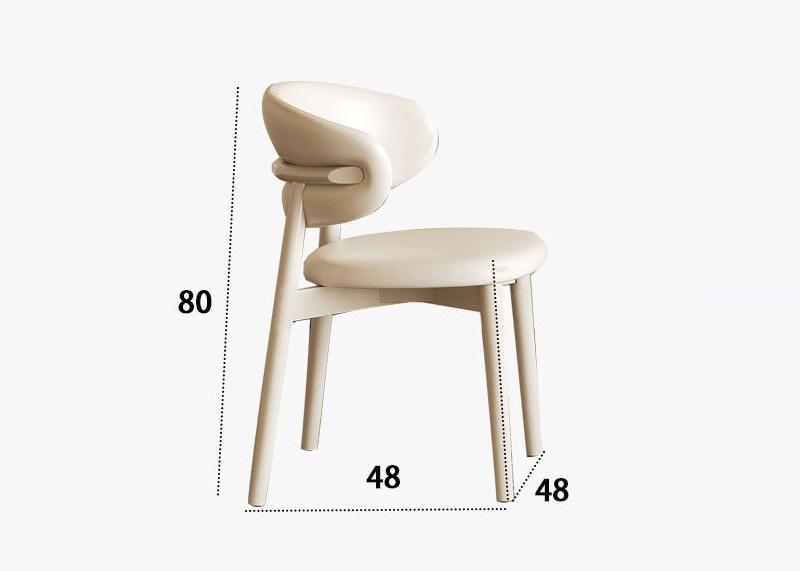 Ghế ăn Eames khung gỗ cao cấp LXY2817
