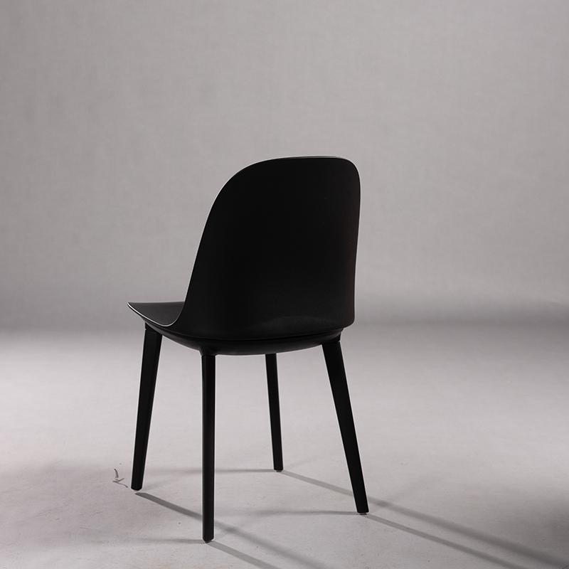 Ghế cà phê ngoài trời bằng nhựa đúc Minimalist GAI51