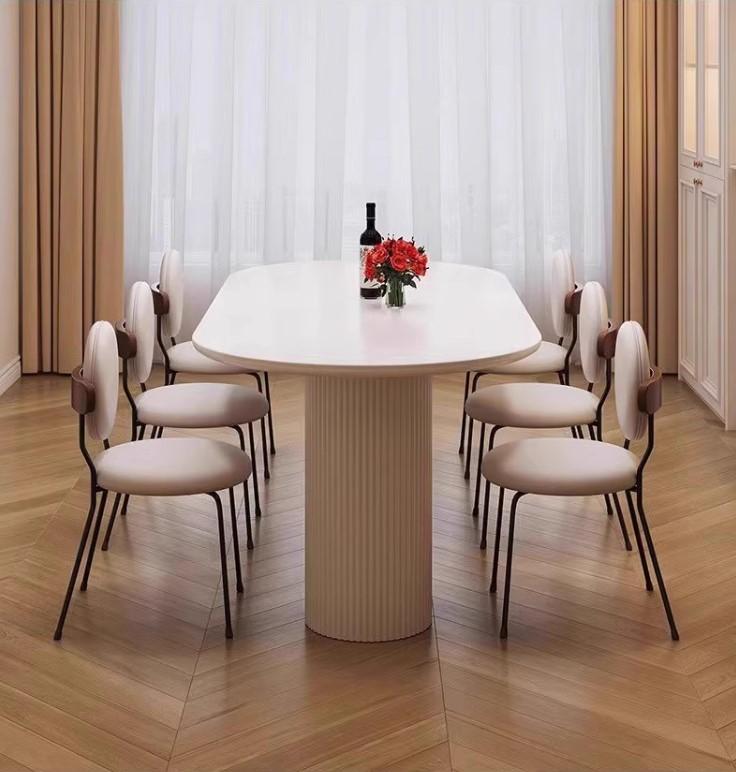 Ghế da decor tựa lưng gỗ cao cấp LXY6517