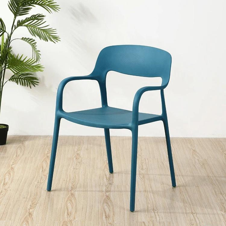 Ghế tựa lưng cafe nhựa đúc nhiều màu ST3027 15