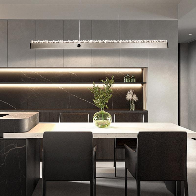 Đèn thả trần dáng dài chao acrylic sáng tạo HSL646