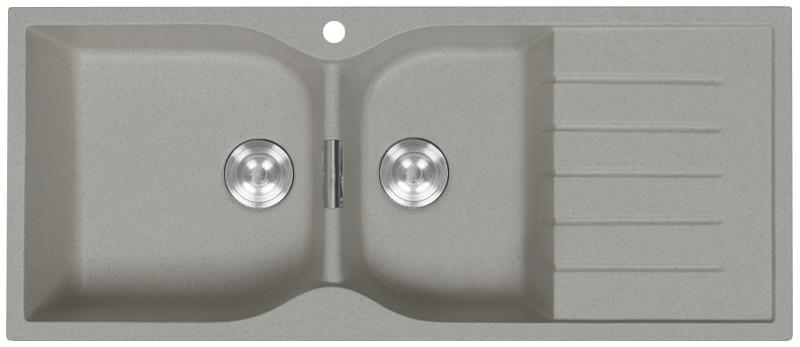 Chậu rửa bát âm bàn đá 2 hố KAFF GRANITE KF-MIRO-1150 6 Chậu rửa bát âm bàn đá 2 hố KAFF GRANITE KF-MIRO-1150 11
