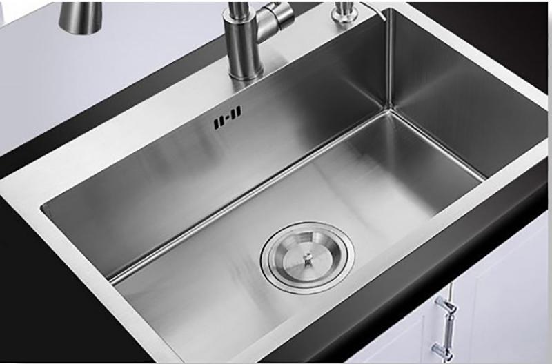 Chậu rửa bát Inox 1 hộc lắp âm KAFF KF-HM6045BI 6