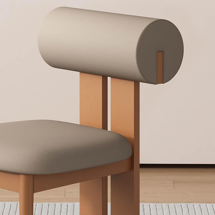 Ghế ăn Hippo Chair đệm da khung gỗ cao cấp GH8431B 7