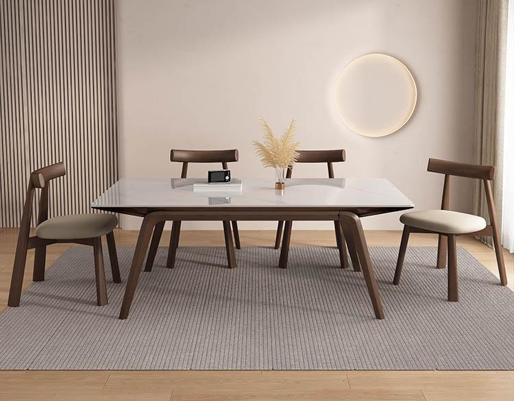 Ghế gỗ nguyên khối tối giản decor quán cafe GH8425A 9