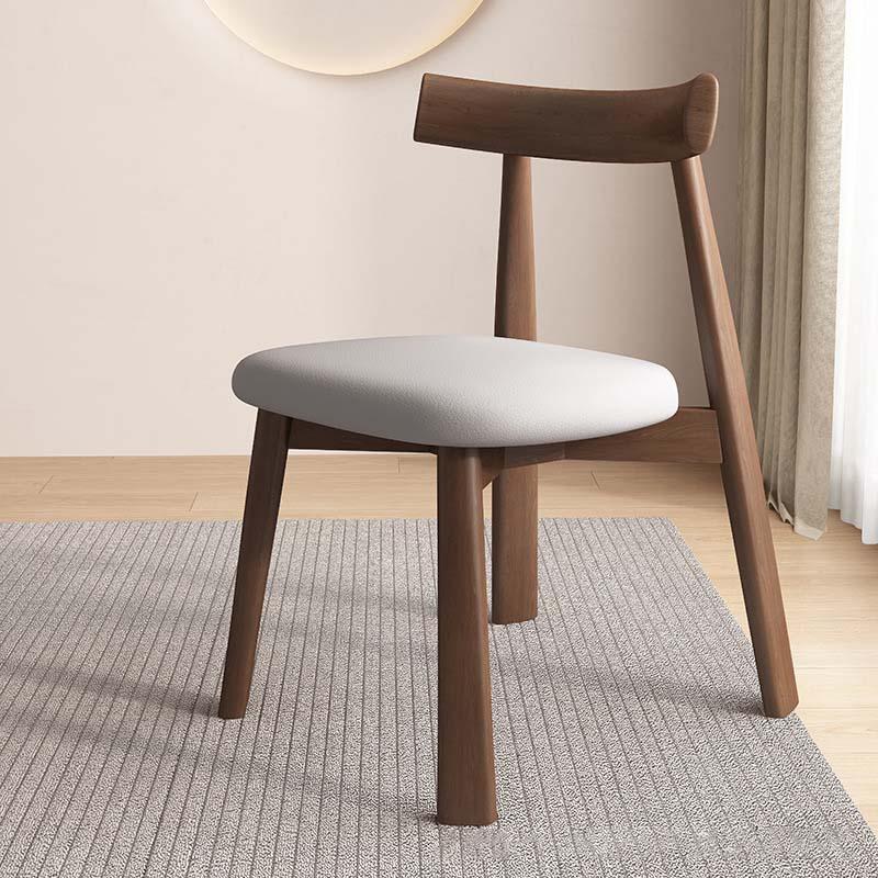 Ghế gỗ nguyên khối tối giản decor quán cafe GH8425B 7
