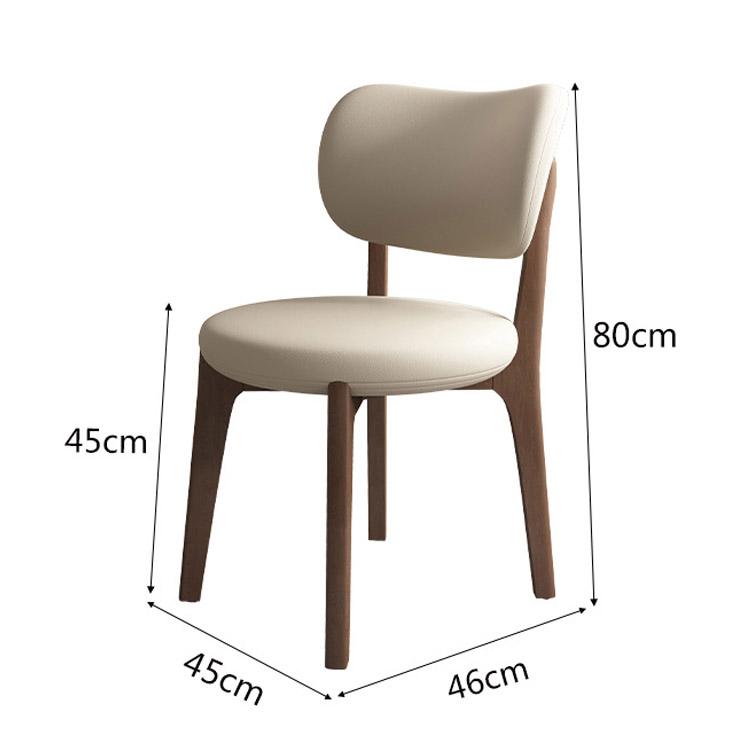 Ghế gỗ tự nhiên cho nhà hàng kiểu Bắc Âu GH888A 5