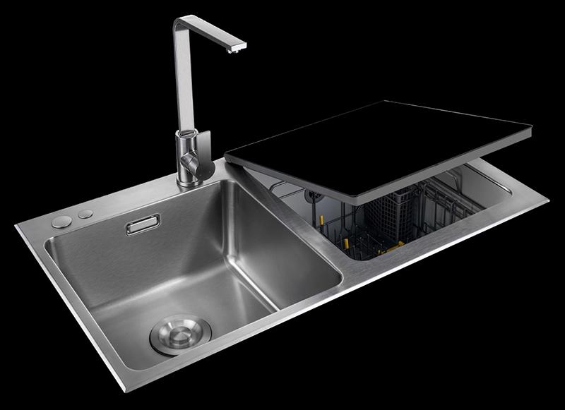 Máy rửa chén kết hợp bồn rửa KAFF KF-SWM6 6