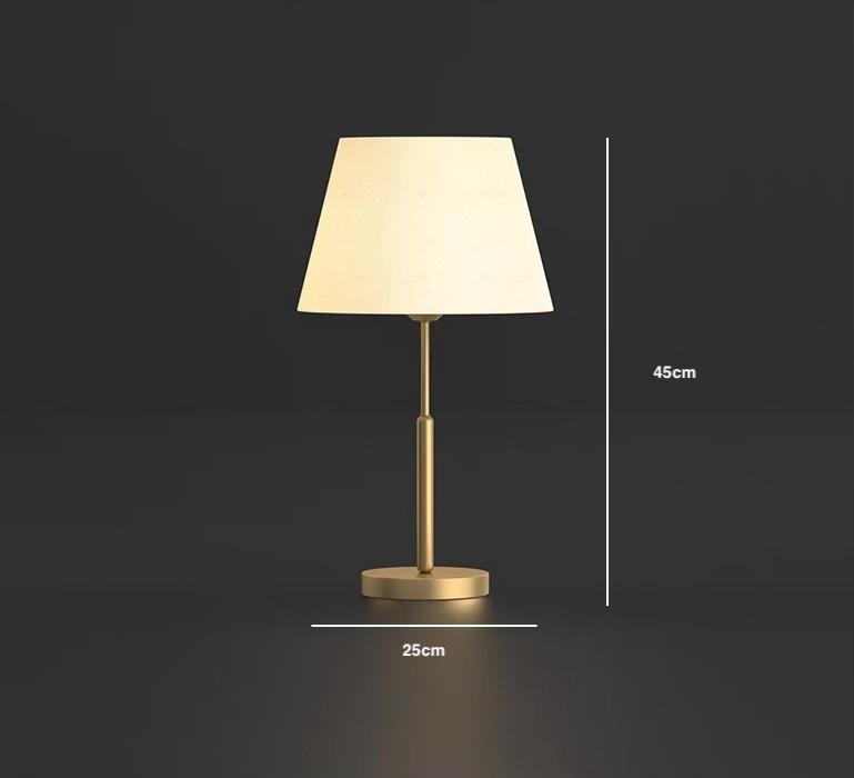 Đèn bàn bằng đồng cảm ứng phong cách Bắc Âu ZHM646 16
