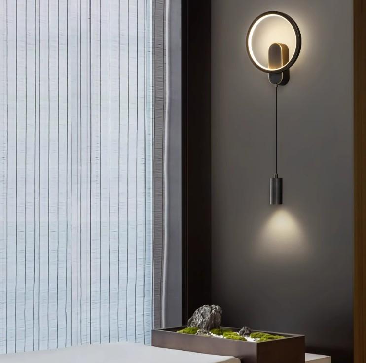 Đèn gắn tường bằng đồng sang trọng Bắc Âu MLU566 8