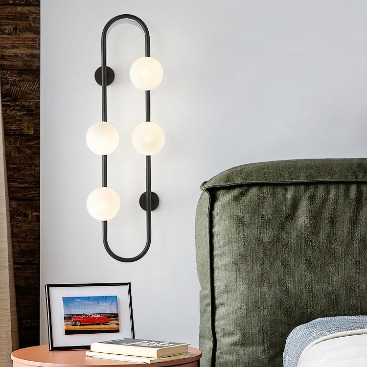 Đèn gắn tường decor hình ghim cài sáng tạo MLU200 19