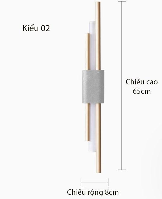 Đèn gắn tường trang trí phòng khách tối giản MLU233 8