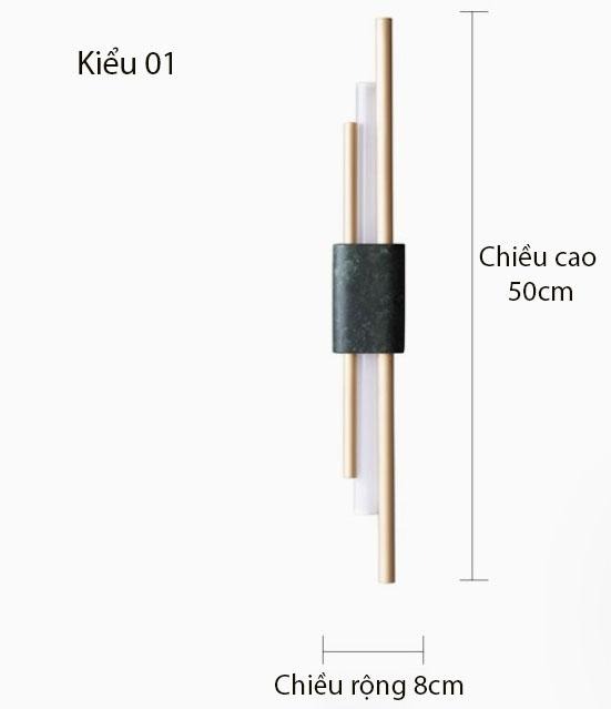 Đèn gắn tường trang trí phòng khách tối giản MLU233 9