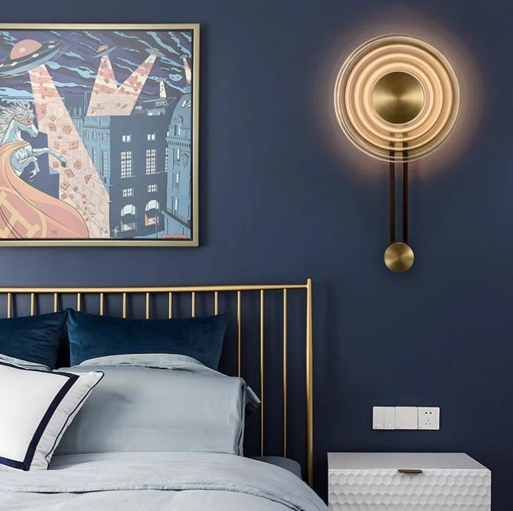 Đèn tường nghệ thuật decor phòng khách MLU445 8