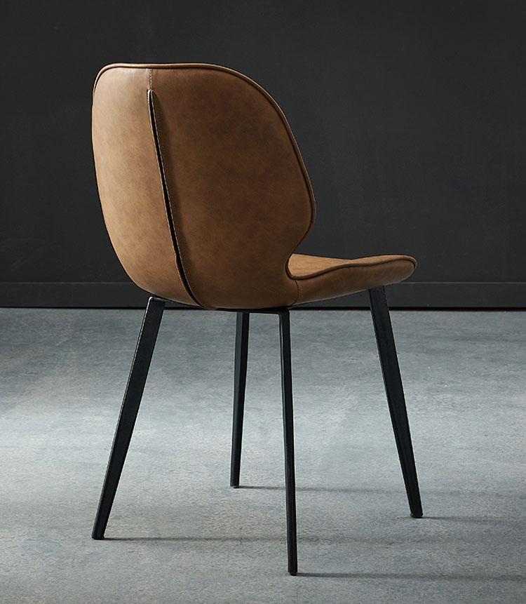 Ghế ăn bọc da tối giản kiểu Ý SEN910 6