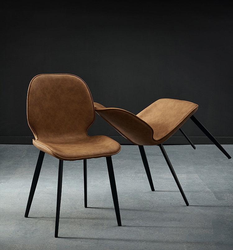 Ghế ăn bọc da tối giản kiểu Ý SEN910 5