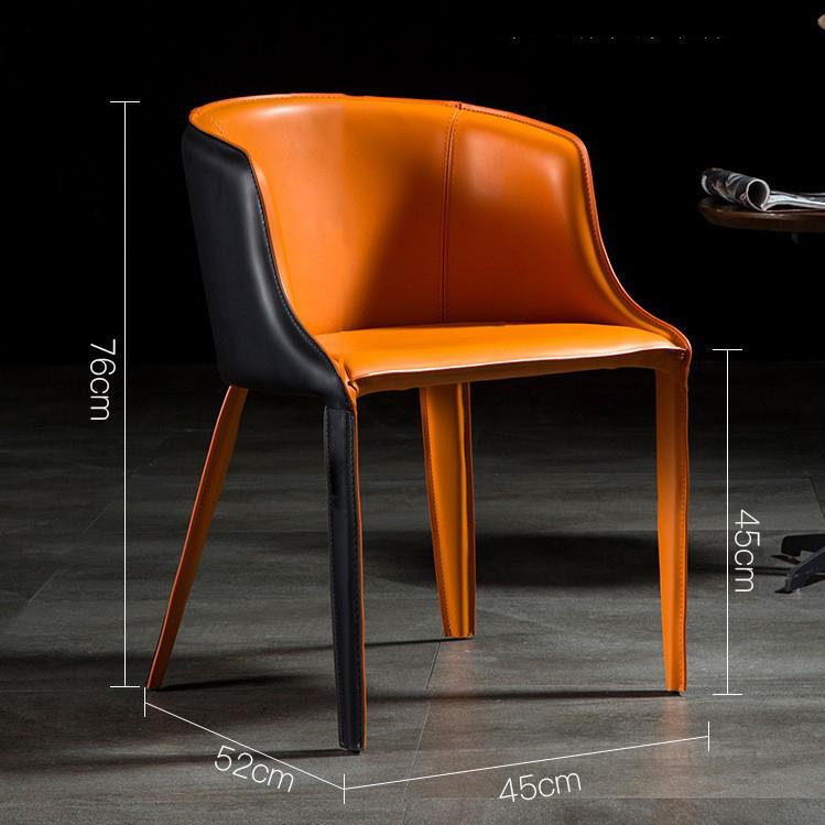 Ghế ăn gia đình bọc da tối giản phong cách Bắc Âu SC343 6