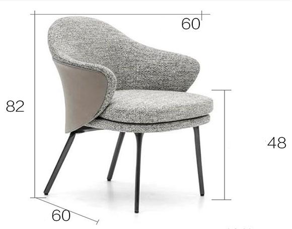 Ghế bàn ăn decor khách sạn sang trọng JIN282 8