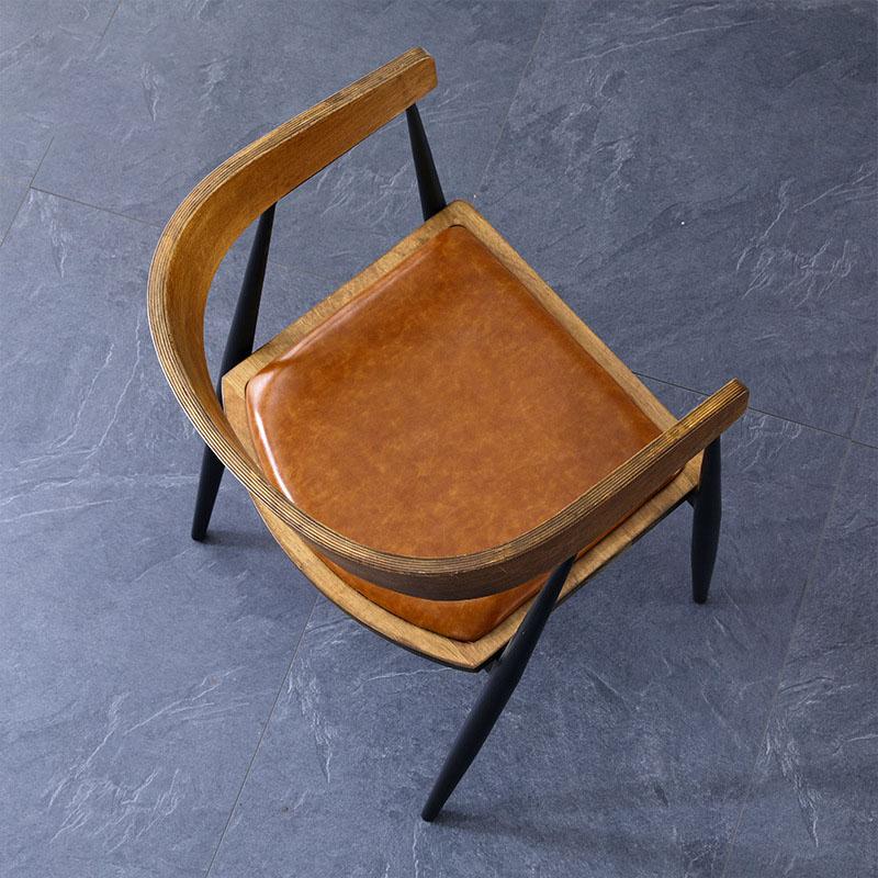 Ghế cafe bằng gỗ retro kiểu Bắc Âu SEN972 7