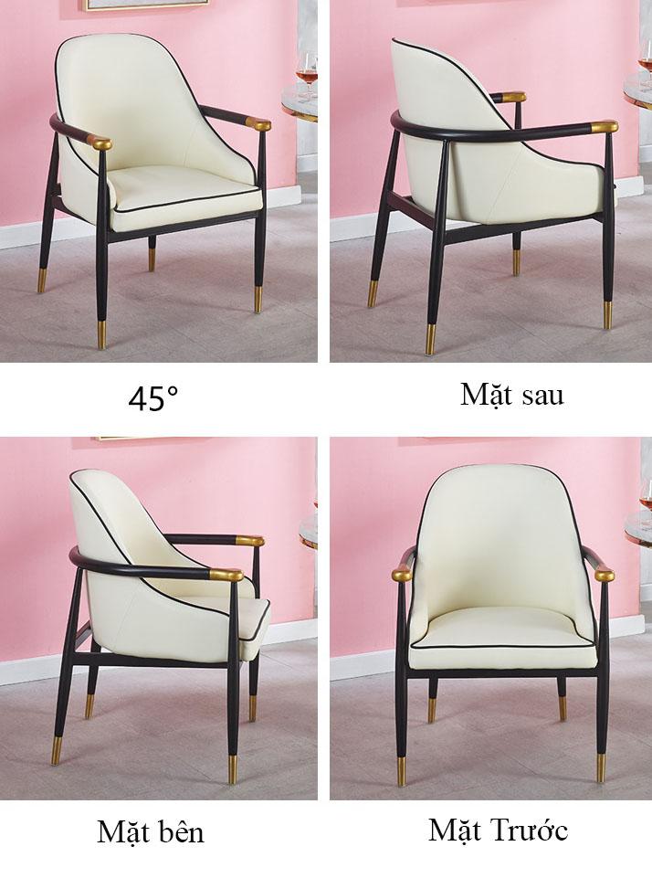 Ghế đàm phán da có tay vịn sang trọng SC712 12