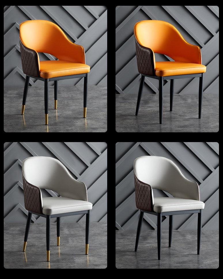 Ghế phòng họp da dòng Nordic Design cao cấp SC005 8