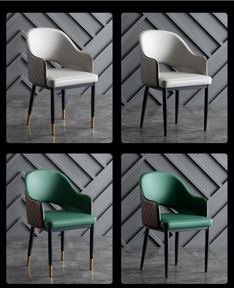 Ghế phòng họp da dòng Nordic Design cao cấp SC005 9