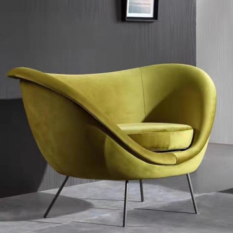 Sofa đơn tựa lưng sang trọng decor showroom FAD343 8